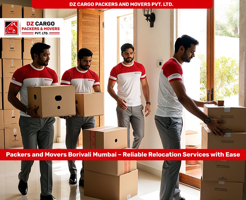 Efficient Packing Services in Borivali, Mumbai by DZ Cargo Packers and Movers Pvt. Ltd.