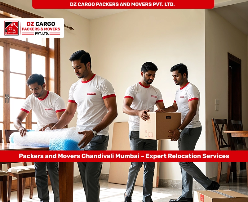 Efficient Packing Services in Chandivali, Mumbai by DZ Cargo Packers and Movers Pvt. Ltd.