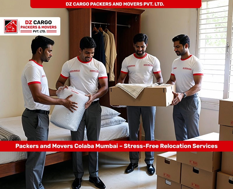 Professional Relocation Services in Colaba, Mumbai by DZ Cargo Packers and Movers Pvt. Ltd.