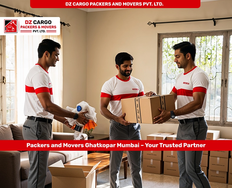 Efficient Packing Services in Ghatkopar, Mumbai by DZ Cargo Packers and Movers Pvt. Ltd.