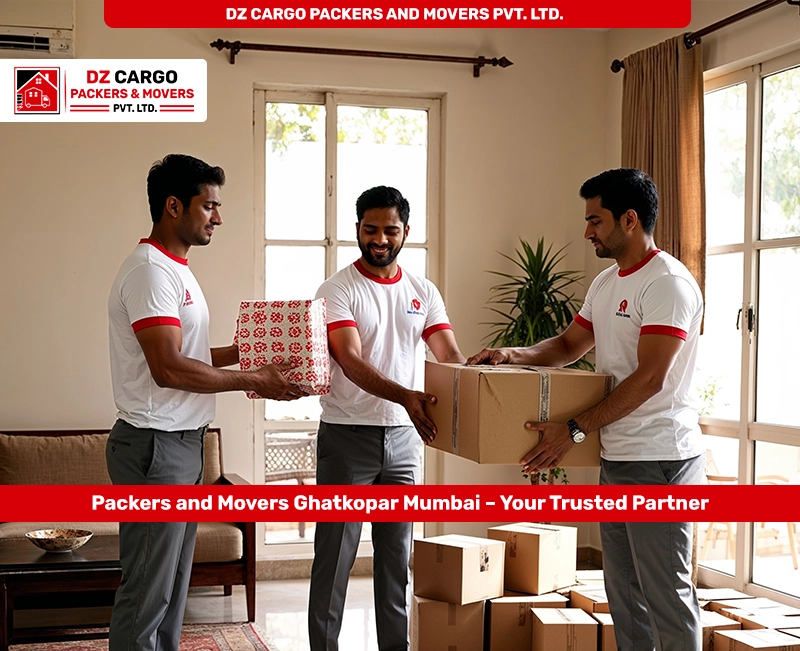 Professional Relocation Services in Ghatkopar, Mumbai by DZ Cargo Packers and Movers Pvt. Ltd.