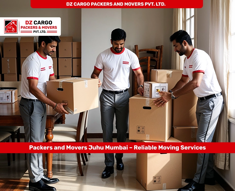 Professional Relocation Services in Juhu, Mumbai by DZ Cargo Packers and Movers Pvt. Ltd.