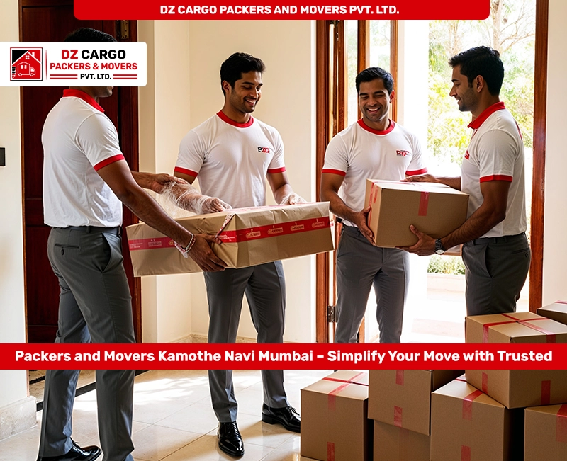 Efficient Packing Services in Kamothe, Navi Mumbai by DZ Cargo Packers and Movers Pvt. Ltd.