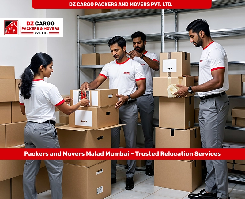 Efficient Packing Services in Malad, Mumbai by DZ Cargo Packers and Movers Pvt. Ltd.