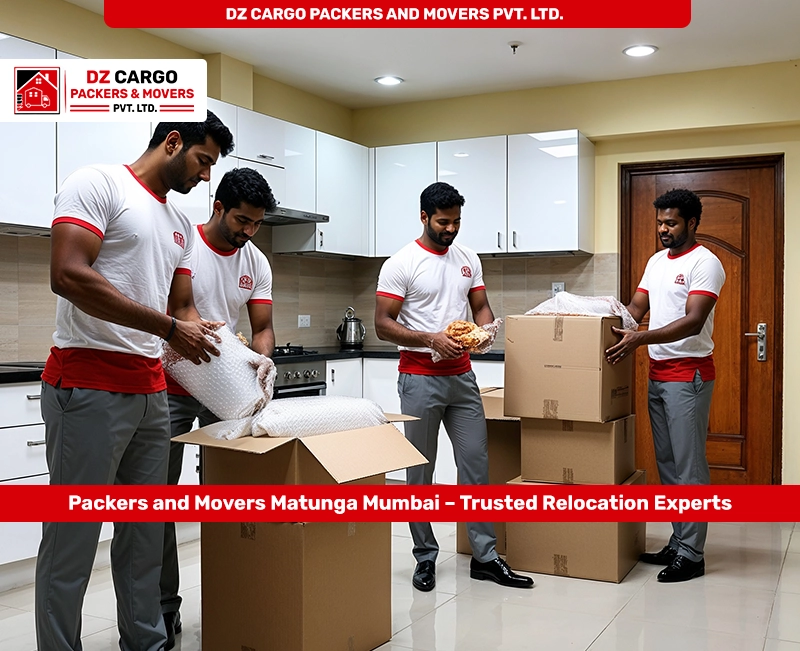 Professional Relocation Services in Matunga, Mumbai by DZ Cargo Packers and Movers Pvt. Ltd.