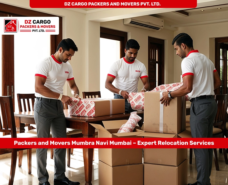 Efficient Packing Services in Mumbra, Navi Mumbai by DZ Cargo Packers and Movers Pvt. Ltd.