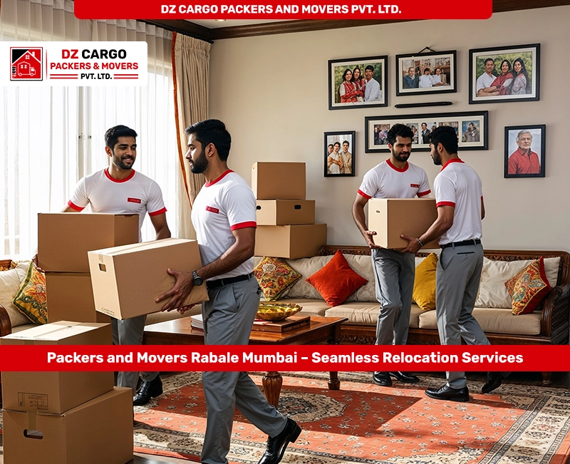 Efficient Packing Services in Rabale, Mumbai by DZ Cargo Packers and Movers Pvt. Ltd.