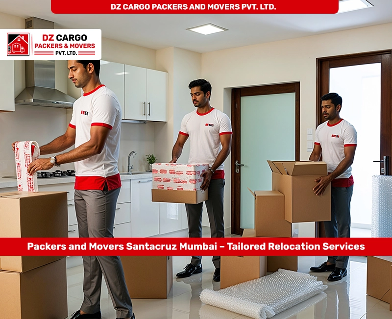 Customized Packing Services in Santacruz, Mumbai by DZ Cargo Packers and Movers Pvt. Ltd.