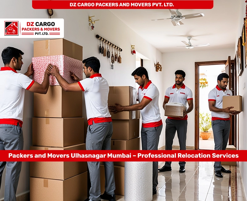 Efficient Packing Services in Ulhasnagar, Mumbai by DZ Cargo Packers and Movers Pvt. Ltd.
