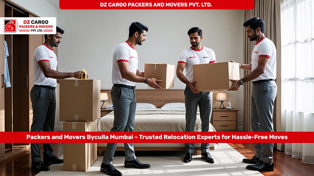 DZ Cargo Packers and Movers Pvt. Ltd. providing expert services in Byculla, Mumbai