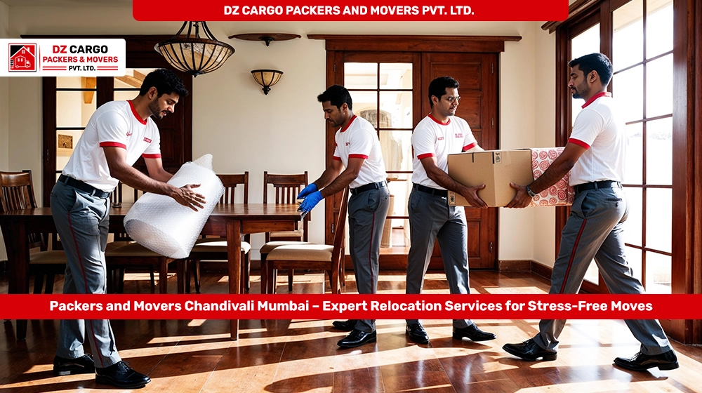 DZ Cargo Packers and Movers Pvt. Ltd. providing expert services in Chandivali, Mumbai