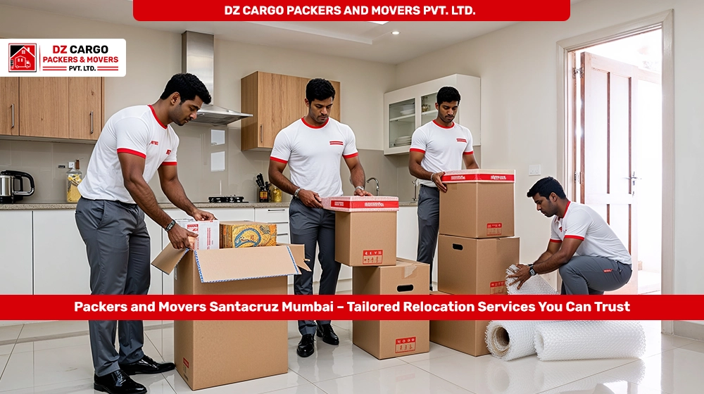 DZ Cargo Packers and Movers Pvt. Ltd. providing services in Santacruz, Mumbai