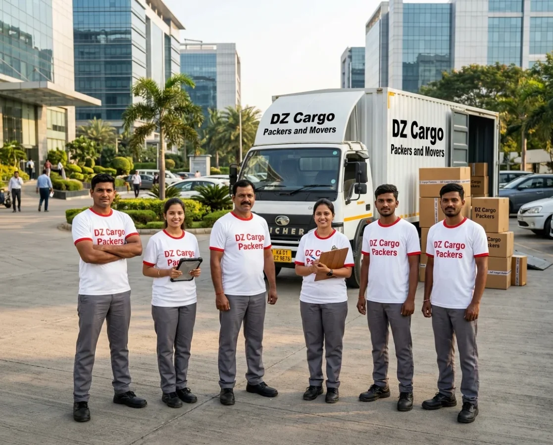 DZ Cargo Packers and Movers professional corporate relocation team India