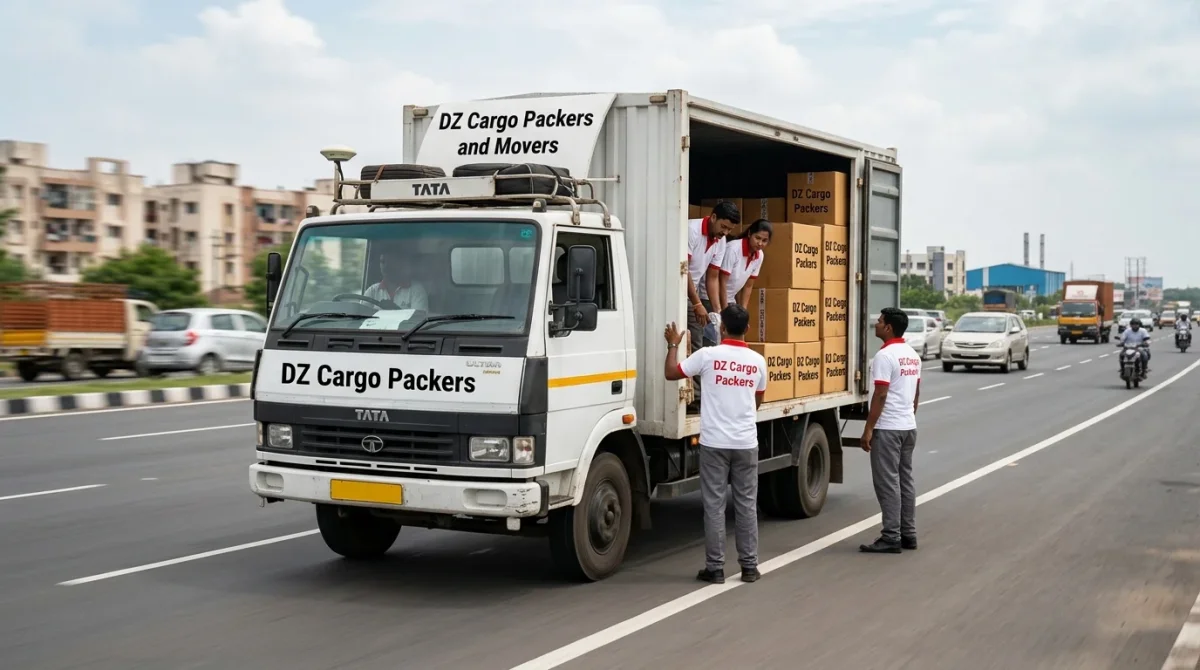 Secure corporate goods transportation by DZ Cargo Packers and Movers