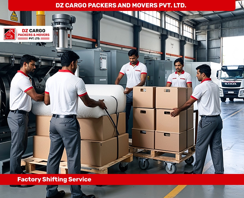 Efficient Factory Shifting Services Across India